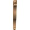 Ekena Millwork Funston Craftsman Rough Sawn Bracket, Western Red Cedar, 4"W x 40"D x 40"H BKT04X40X40FST04RWR - alternate 4